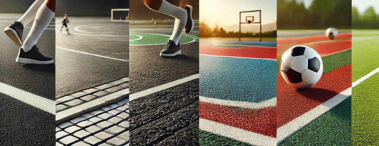Резиновая крошка – современное покрытие спортивных площадок